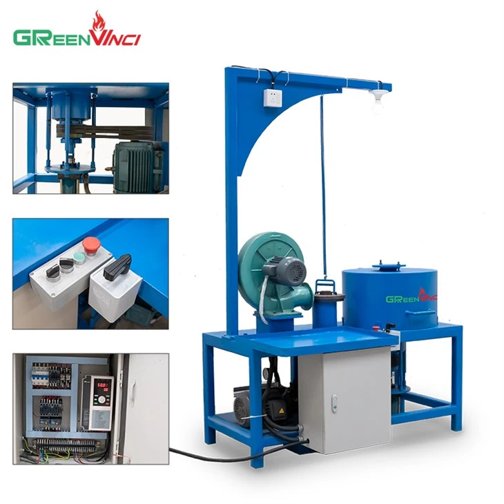 Single-Statioun Manuell Metal Spin Casting Machine